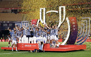 Sociedad hạ Atletico Madrid loạt "đấu súng", đăng quang Cúp Nhà vua