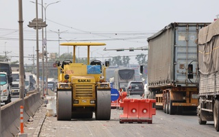 Kẹt xe kinh hoàng trên Quốc lộ 51 đoạn qua Đồng Nai, nhiều tài xế hết kiên nhẫn 