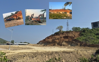 Cam kết chỉ trồng cây nhưng cạo sạch cả quả đồi ở Khánh Hòa