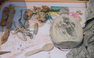 Hài cốt liệt sĩ được phát hiện trong hầm chiến đấu ở Quảng Trị