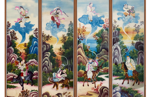 Tái hiện dòng tranh kiếng Nam Bộ