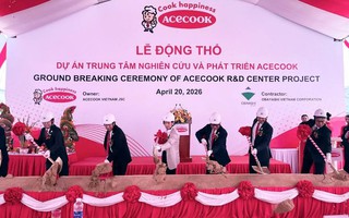Acecook Việt Nam tổ chức Lễ động thổ dự án Trung tâm nghiên cứu và phát triển mới