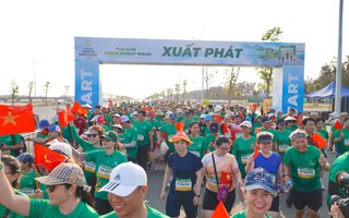 Gần 1.000 người đã khuấy động Giải đi bộ Green Family Walk Cần Giờ