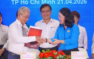 Báo Người Lao Động ký kết với LĐLĐ TPHCM: Đẩy mạnh chuyển đổi số, chăm lo người lao động