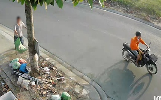 Phát hiện qua camera, 2 người vứt rác bị phạt mỗi người 1,5 triệu đồng