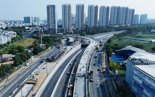 Hạng mục lớn thứ 4 nút giao An Phú về đích dịp 30-4