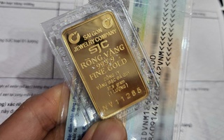 Sáng 23-4, giảm liên tiếp, giá vàng xuống thấp nhất trong nhiều tuần