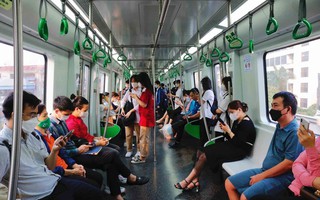 Miễn phí xe buýt và đường sắt đô thị trong 7 ngày nghỉ lễ