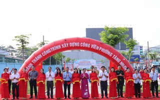 Khánh thành công viên Tăng Nhơn Phú, thêm mảng xanh cho TPHCM