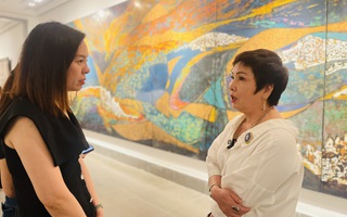 Giới thiệu 12 bức tranh sơn mài khổ lớn của họa sĩ Hiền Nguyễn