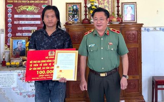 Bộ Công an hỗ trợ gia đình có người hy sinh khi thực hiện nhiệm vụ ở Đồng Tháp