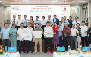 Tác phẩm Sức sống mới đoạt giải nhất cuộc thi ảnh của báo Pháp Luật TPHCM