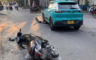 TPHCM: Chưa vững tay lái, nhiều học sinh gặp tai nạn nghiêm trọng