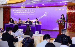 TPBank đặt mục tiêu lợi nhuận 10.300 tỉ đồng, tăng vốn điều lệ lên hơn 32.000 tỉ đồng