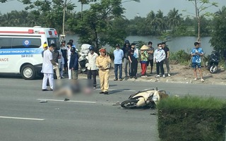 Đôi nam nữ tử vong sau va chạm với xe ô tô