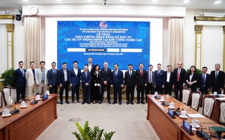 TPHCM trao giấy chứng nhận đầu tư cho 4 dự án công nghệ cao chiến lược