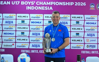 U17 Việt Nam sau chức vô địch Đông Nam Á: Chờ phép thử châu Á