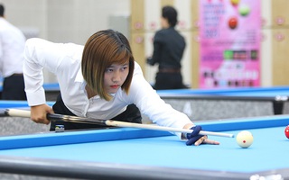 Lê Thị Ngọc Huệ vô địch billiards carom ba băng Đại hội TDTT thành phố