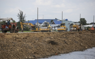 Tây Ninh dự trữ nguồn đất, đá, cát phục vụ đường Vành đai 4 và cao tốc TPHCM - Mộc Bài