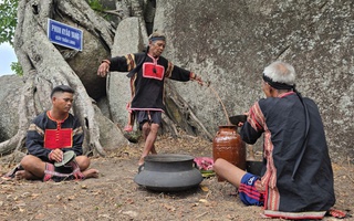 Độc đáo lễ cầu mưa của "Vua Lửa" người J'rai