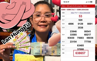 Sáng 26-4, lộ diện nơi trúng 3 giải độc đắc xổ số miền Nam