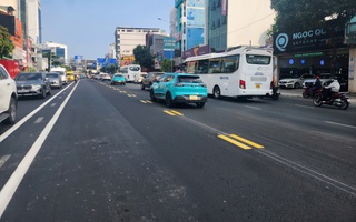 Dỡ 3 km dải phân cách, đường Cộng Hòa thông thoáng hơn