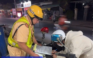 CSGT Tây Ninh xử lý nghiêm vi phạm nồng độ cồn dịp lễ