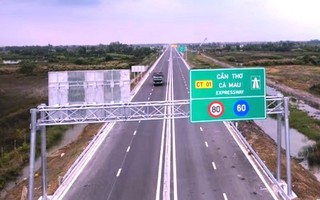 Tuyến cao tốc Hậu Giang – Cà Mau khai thác trở lại sau hơn 1 tháng tạm dừng