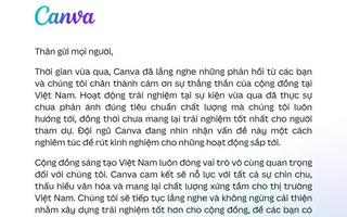 Canva Việt Nam lên tiếng sau lần ra mắt gây thất vọng