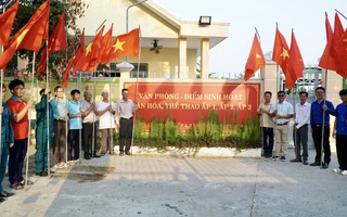 Rực rỡ “Đường cờ Tổ quốc” dẫn vào Khu Di tích Lịch sử Rạch Già
