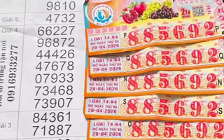 Nhiều vé trúng độc đắc xổ số miền Nam xuất hiện vào chiều 29-4