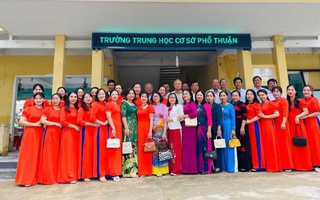 Kỷ niệm 50 năm thành lập Trường THCS Phổ Thuận