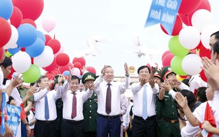 Tổng Bí thư, Chủ tịch nước Tô Lâm dự Lễ Thượng cờ "Thống nhất non sông" ở Quảng Trị