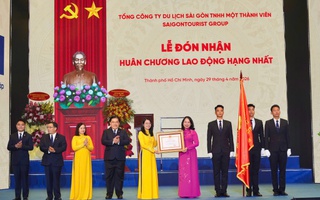 Saigontourist Group nhận Huân chương Lao động hạng Nhất