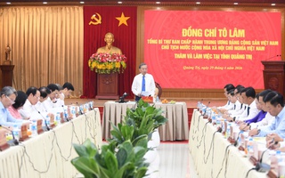 Tổng Bí thư, Chủ tịch nước Tô Lâm: Quảng Trị cần tái định vị không gian phát triển