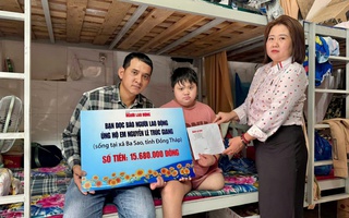 Trao hy vọng cho cô bé mất một chân vì bệnh tật