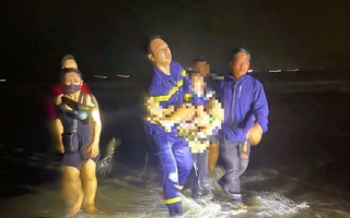 Tìm thấy thi thể một nam sinh mất tích khi đi tắm biển