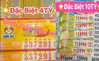 Ba giải độc đắc xổ số miền Nam cùng lộ diện vào chiều 30-4