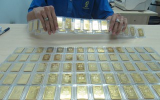 Giá vàng miếng SJC và vàng nhẫn xuống thấp nhất trong vòng 3 tháng
