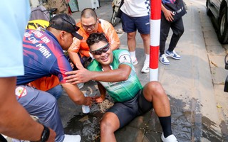 Trần Tuấn Kiệt mang chiến thắng cho Công an TPHCM ở chặng 2 Cúp Truyền hình TPHCM