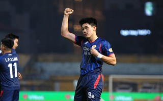 Đình Bắc giải "cơn khát" bàn thắng V-League sau 500 ngày