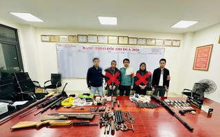 Cựu VĐV bắn súng tham gia đường dây chế tạo, mua bán, tàng trữ vũ khí, đạn quân dụng quy mô lớn