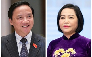 Ông Nguyễn Khắc Định và bà Nguyễn Thị Thanh tái đắc cử Phó Chủ tịch Quốc hội khóa XVI