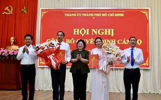 Công bố quyết định của Thành ủy TPHCM về công tác cán bộ