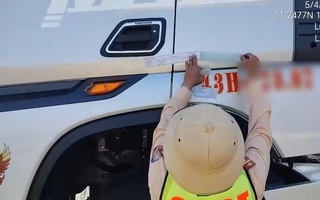 Phạt nặng xe đầu kéo “3 không” chạy trên tuyến cao tốc Phan Thiết – Vĩnh Hảo