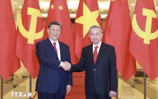 Tổng Bí thư, Chủ tịch Trung Quốc Tập Cận Bình chúc mừng Tổng Bí thư, Chủ tịch nước Tô Lâm