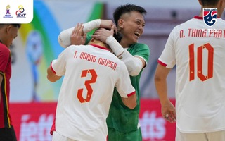 Futsal Việt Nam thắng "7 sao" trước Timor Leste