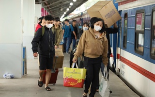 Ngành đường sắt tăng tải dịp lễ 30-4 và 1-5 sắp tới