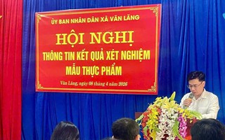 Xác định mẫu thịt heo đưa vào Trường Mầm non Hòa Bình bị nhiễm bệnh