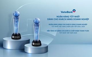 VietinBank ghi dấu ấn quốc tế với hai giải thưởng ngân hàng doanh nghiệp